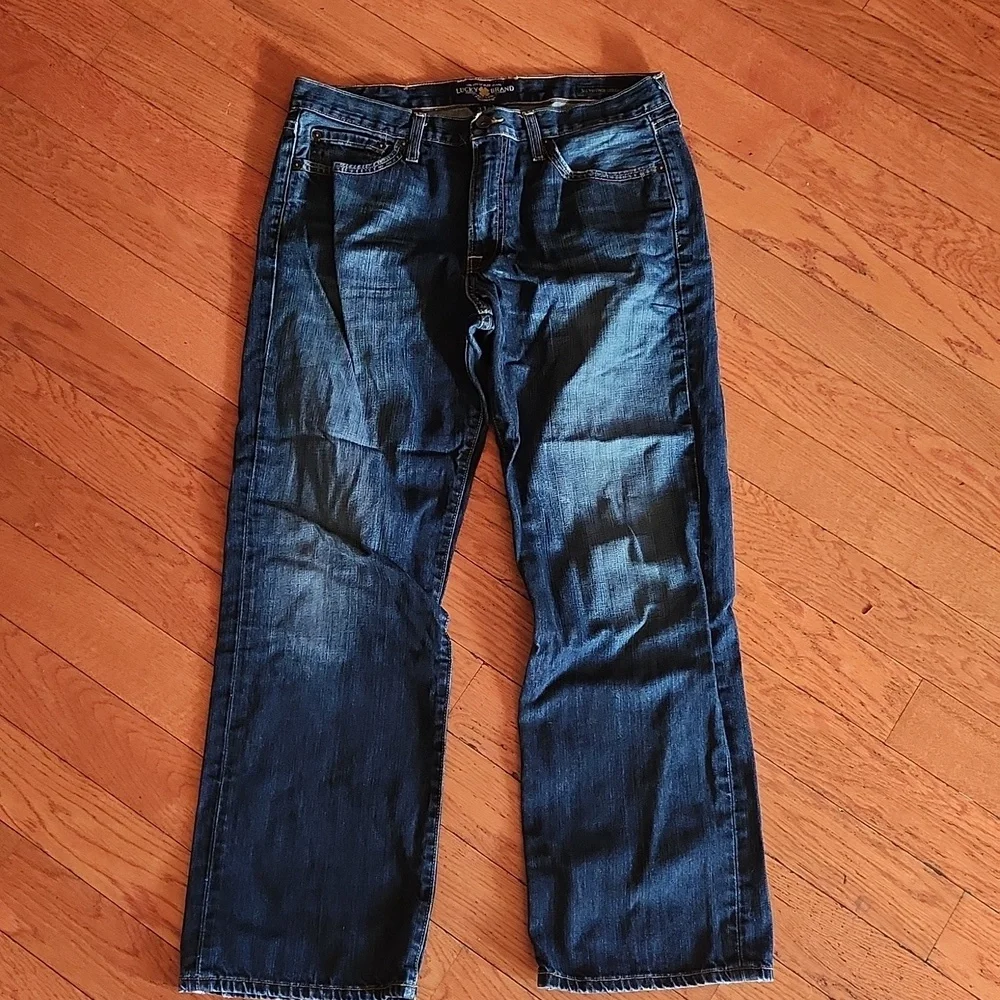 Lucky Brand 361 Vintage Straight Jeans Sz 33 x 30 - Picture 2 of 11